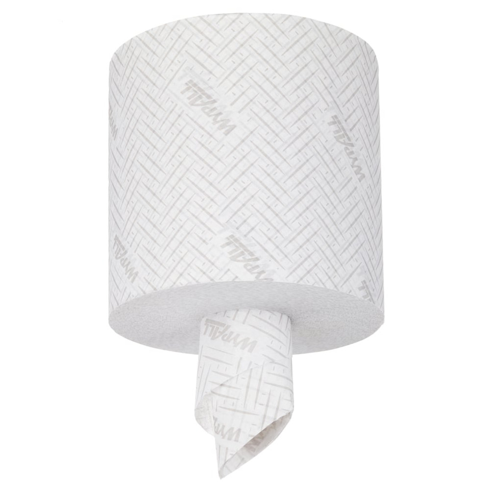 Toilettenpapier, Papierrolle, Wischtuch, Klorolle, grau-weißes Muster