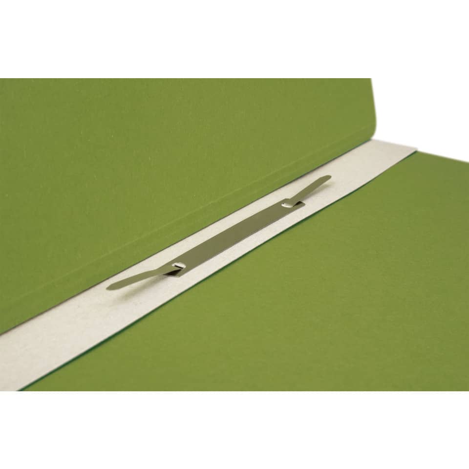 Ordner, Spannklemmsystem, Metallic, Grün, Buchband (innen)