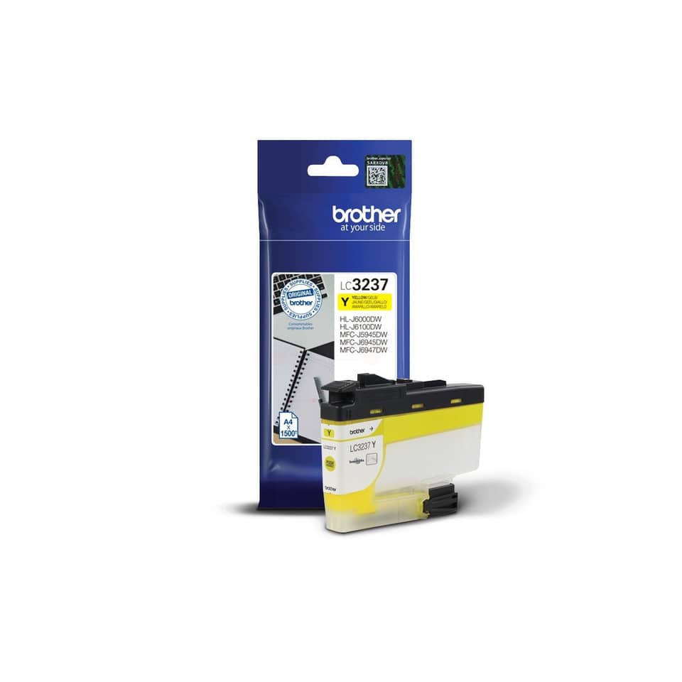 Inkjetpatrone, yellow BROTHER LC3237Y