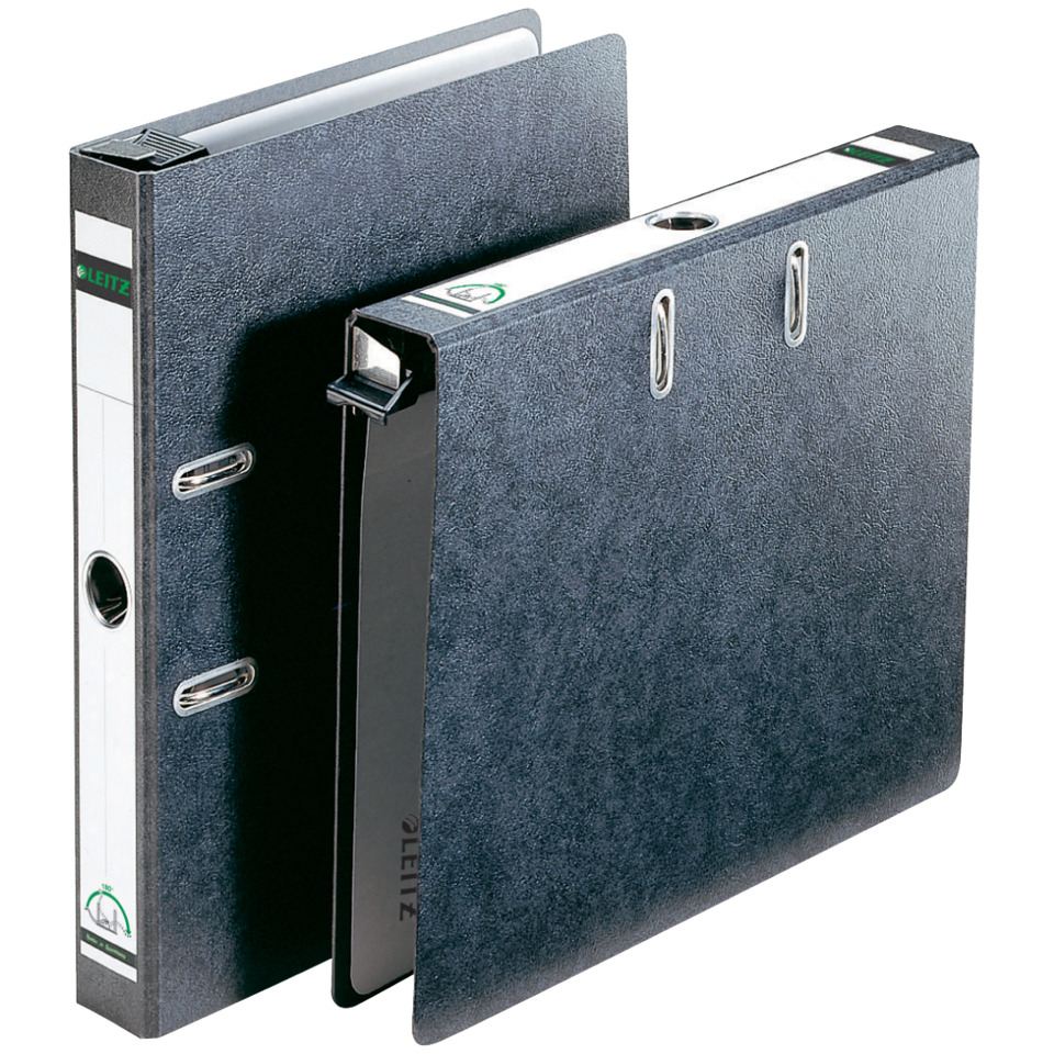 binder, ring binder, document binder, stainless? steel, leitz
