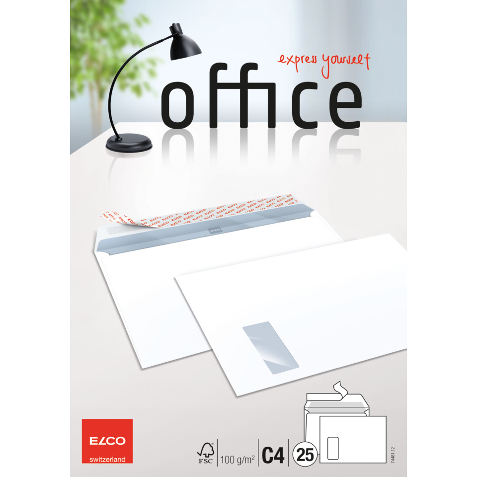 Schreibtischlampen-Set, Briefumschläge, Postversand, Kartenumschlag, Büromaterial
