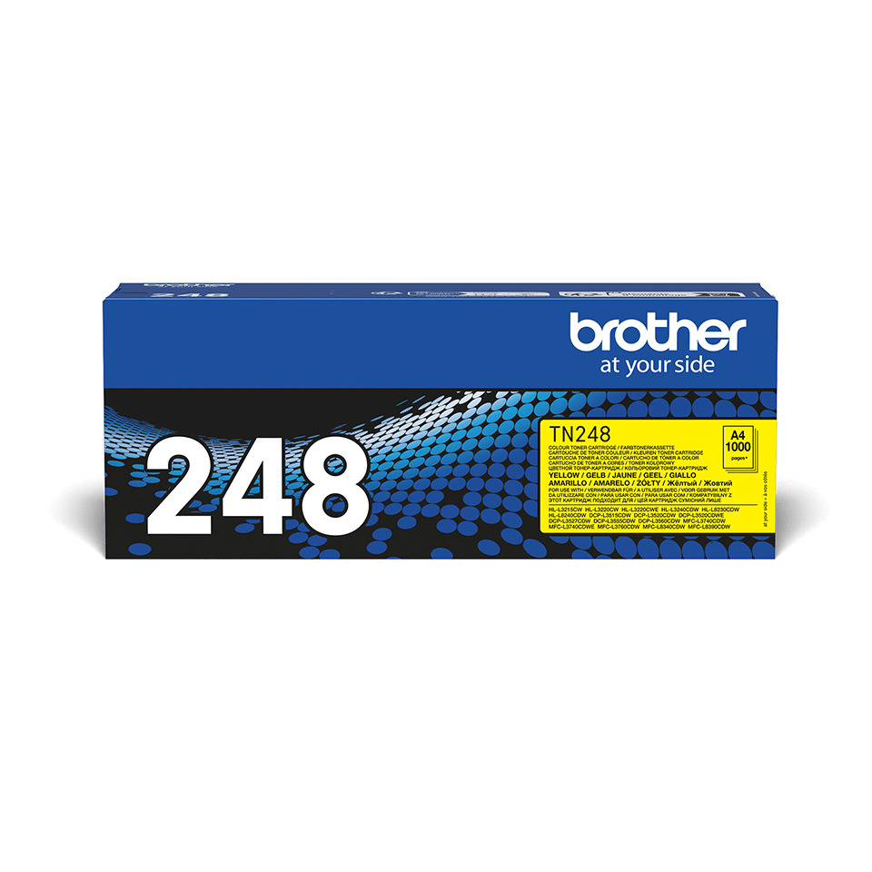Tonerbox, Druckerpatrone, Gelb, TN248, A4 1000 Seiten