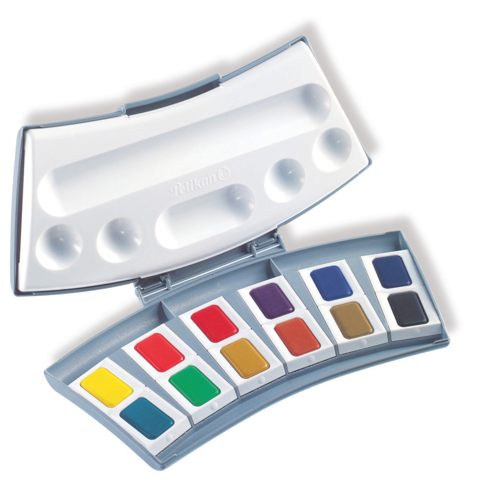 Farbbehälter, Palette, Medikamente, Pille, Farbbehälter, Palette, Medikamente, Pille