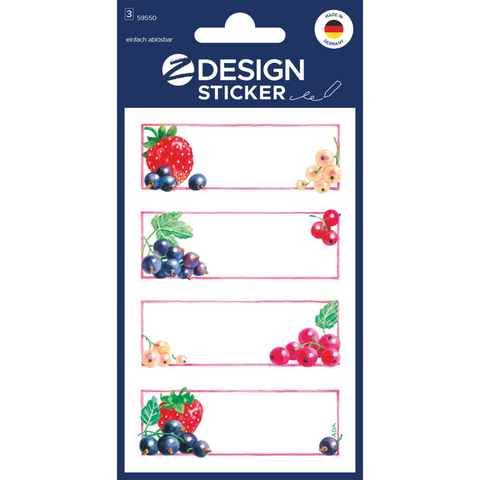 Sticker, Labels, Fruit, Fruit borders, Design sticker