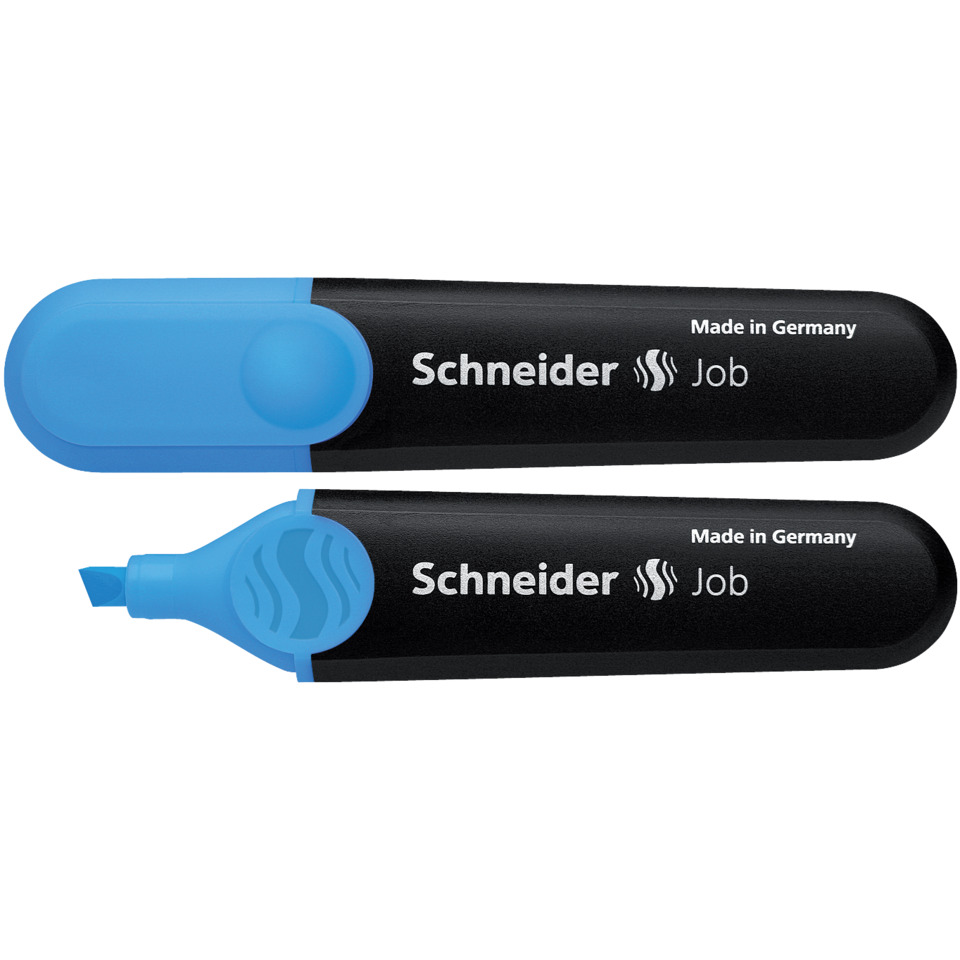 Textmarker Job 150, 1-5mm, blau SCHNEIDER SN1503 Markierung