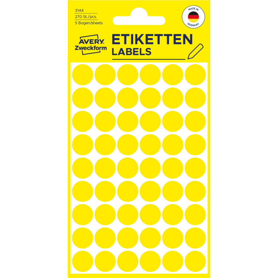 etiketten, labels, klebepunkte, zubehör, papier