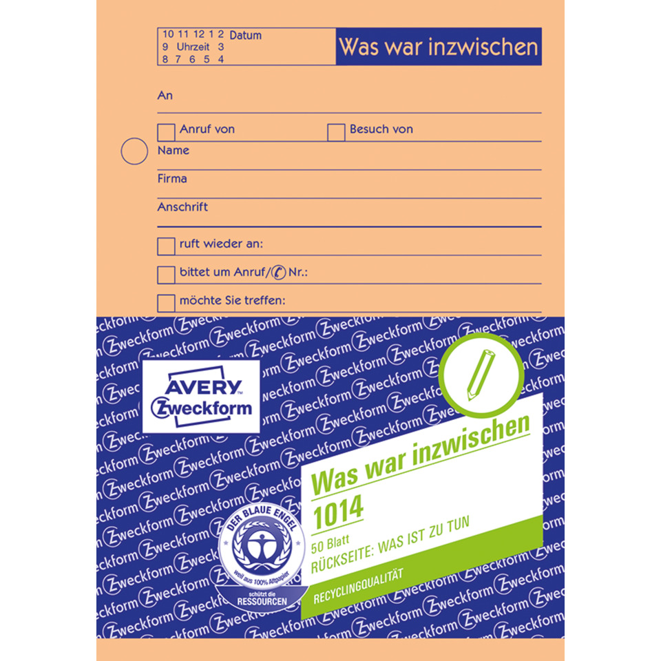 Karte, Dokument, Zweckform, Was war inzwischen, Recycling