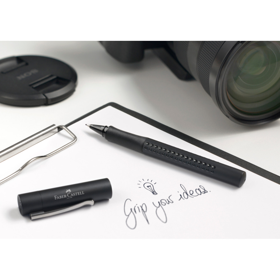 Stift, Kugelschreiber, Schreibgerät, Notizgriff, Schwarz