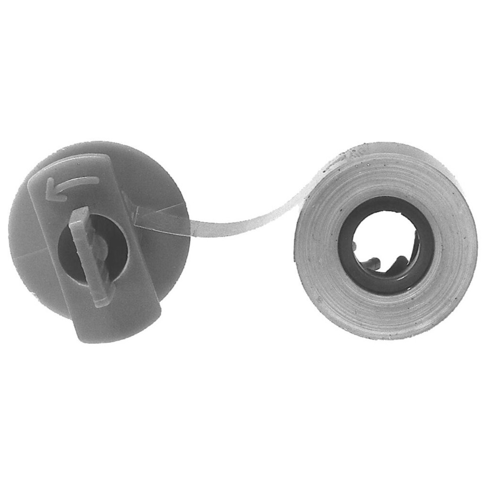 Kabel, Schnellverschluss, Sicherungsclip, Rollenkappe, Abroller