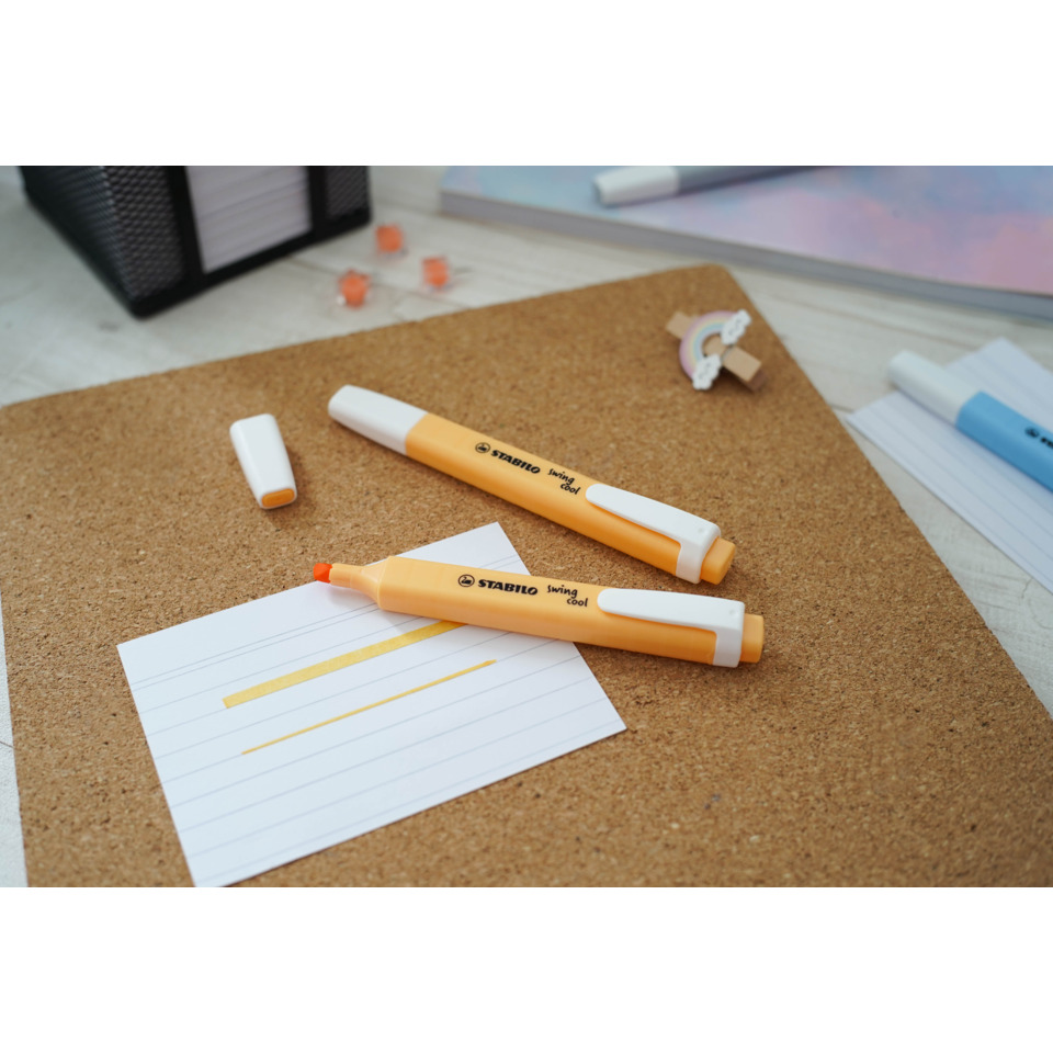 Marker, Marker-Set, Filzstift, Oranger Marker, Schreibwaren