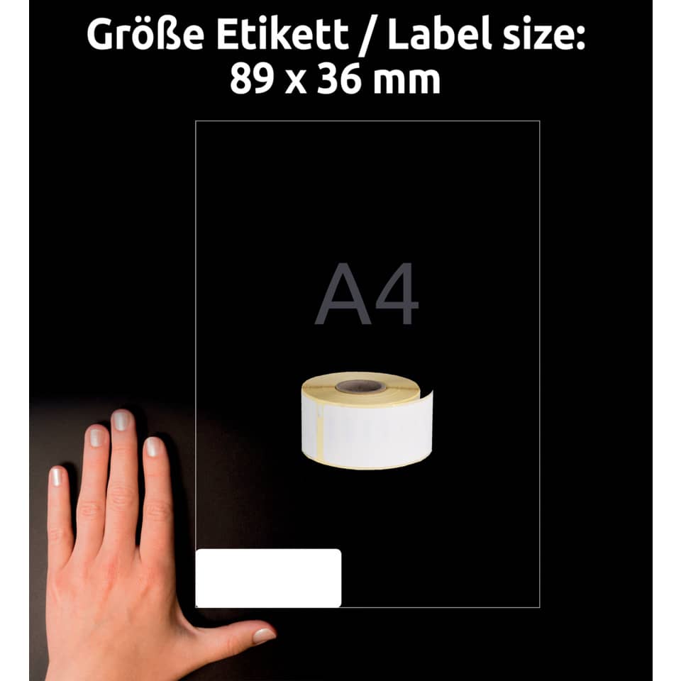 etikett, label, A4, Klebeband, Abroller