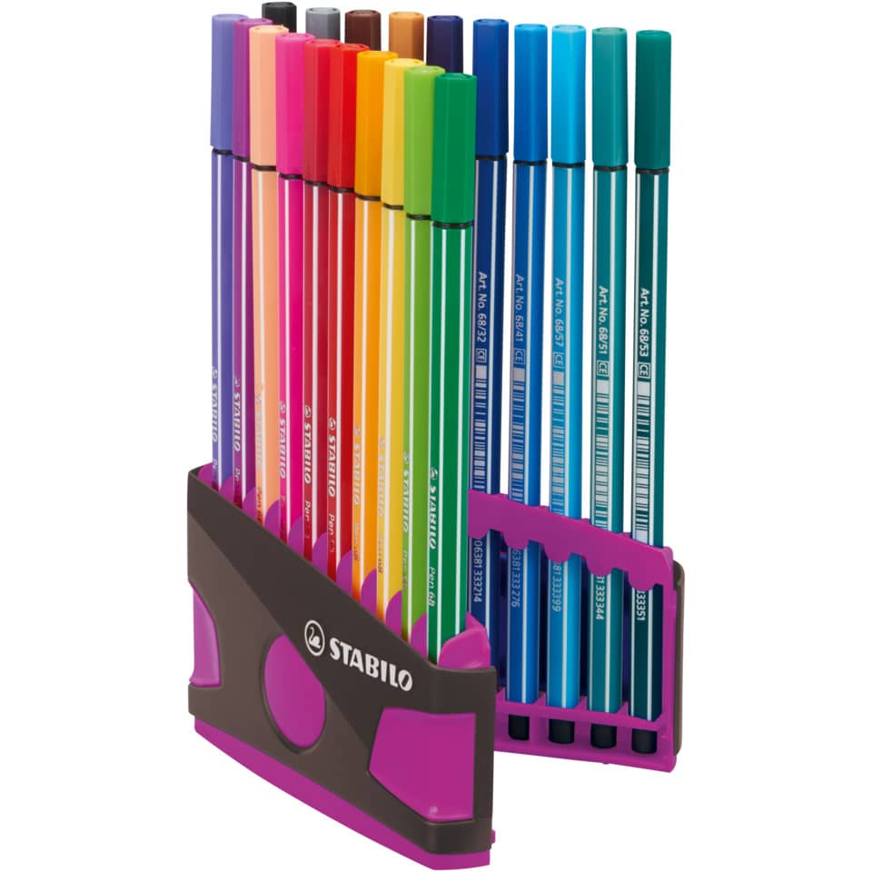 Marker Set, Marker Pens, Farbmarker, Colored Pens, Stabilo Set