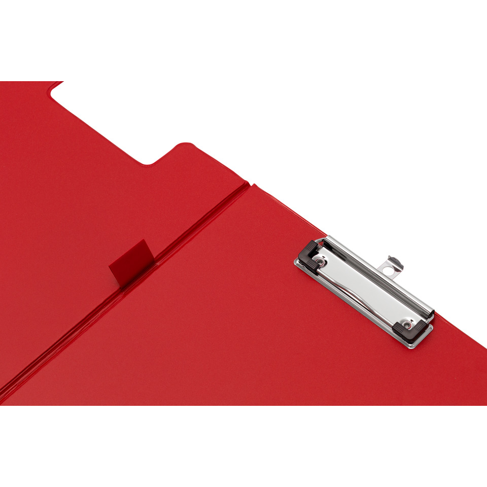 Ordner, Klarsichtmappe, Ablageclip, Metallclip, Rot