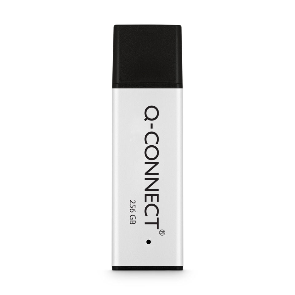 USB-Stick, Q-Connect, 256 GB, Flash-Laufwerk, Speicherstick