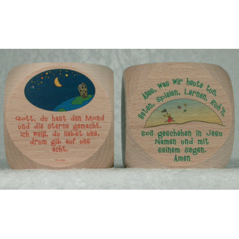 Gebetswürfel, bunt  79-41/