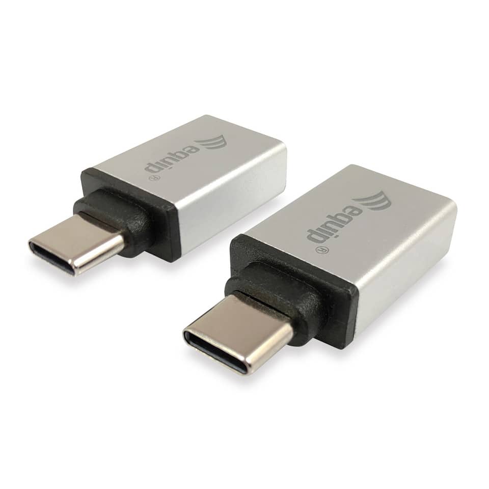 usb-c adaptor, adapter, type-c, silver, aluminum