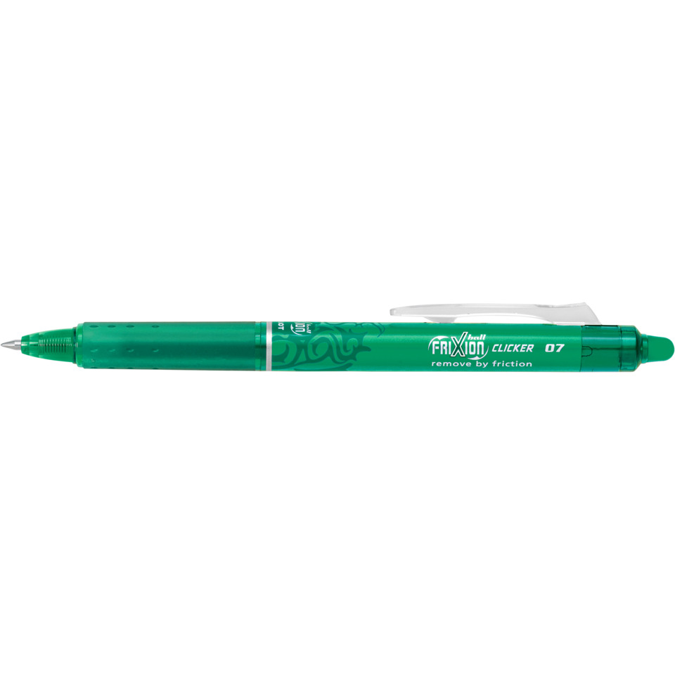 Kugelstift, Grün, Kunststoff, Clip, Gummi-Spitze