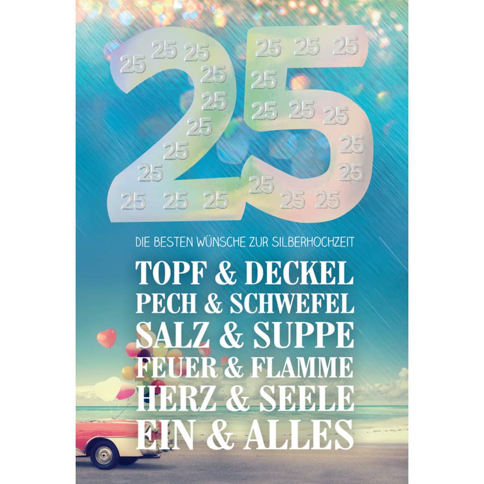 25, Muster, Poster, Strand, Auto