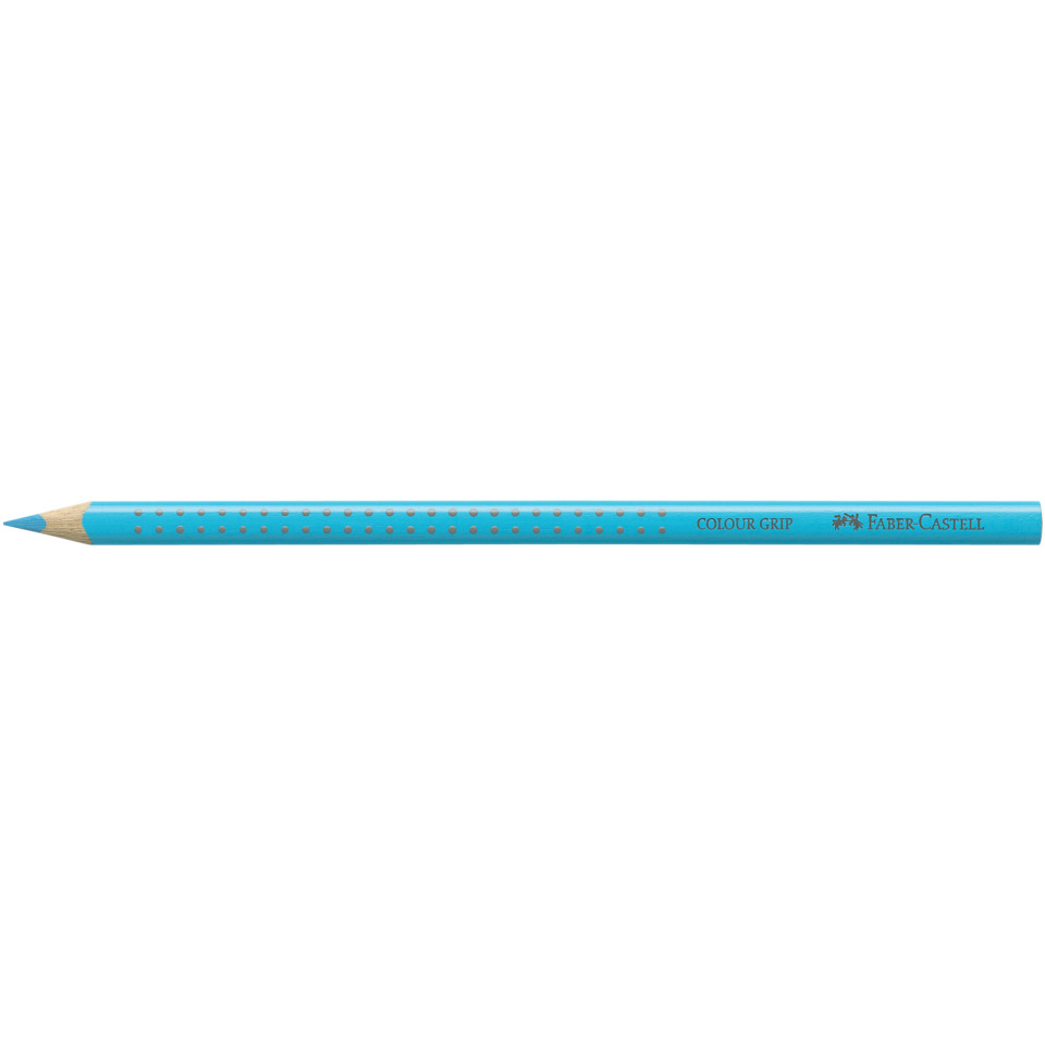 Bleistift, blauer Stift, Farbbleistift, Kolor-Griff, Faber-Castell
