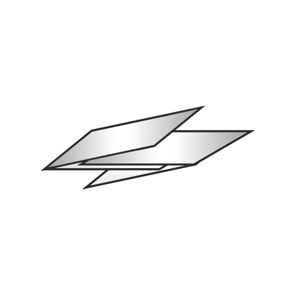 Papier, Schablone, Schmittform, Faltpapier, Schwarz-Weiß-Illustration