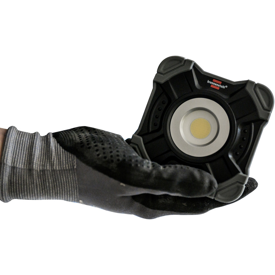 LED, Klemmleuchte, Taschenlampe, Dekolletier, Gehäuse schwarz