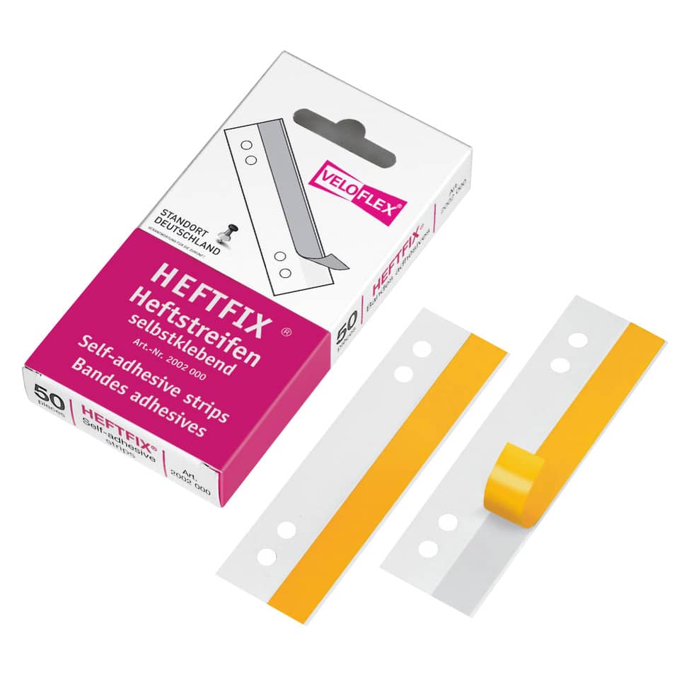 Heftstreifen, Selbstklebend, Befestigungsklebeband?, Schiene, Klebeband-Set