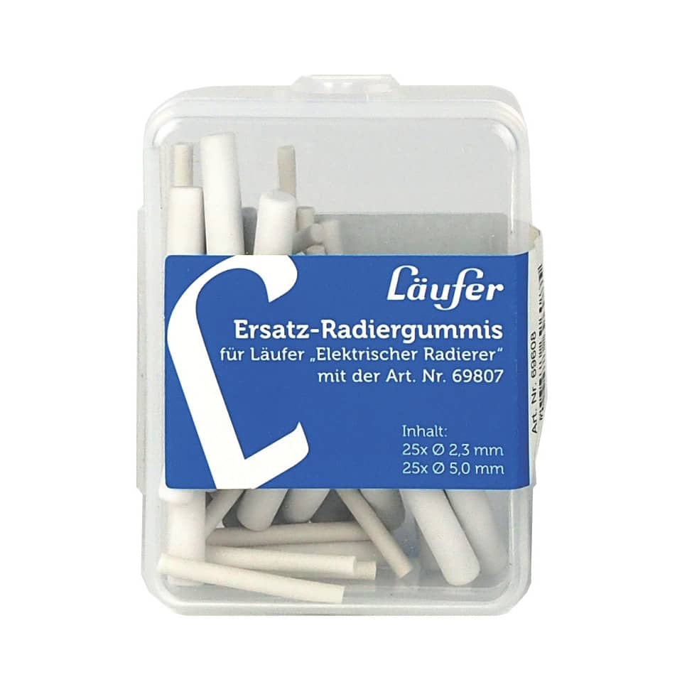 radiergummi, ersatz, für Leufer, weiß, kleines zubehör