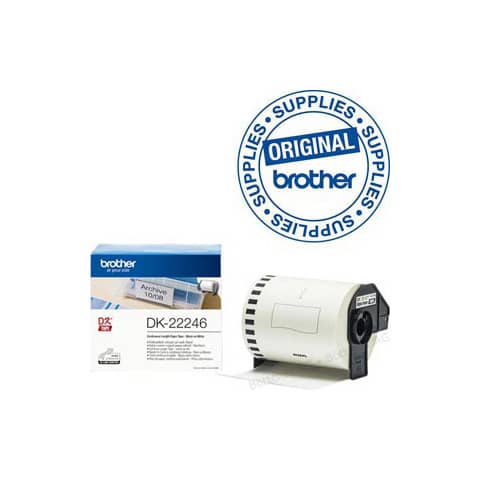 Endlosetiketten, 103mmx30,48m, weiß BROTHER DK22246