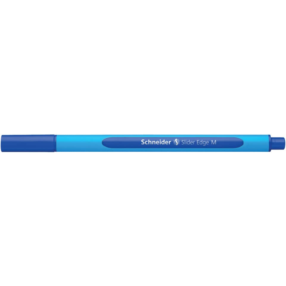 Marker, Blau, Stift, Slide Edge M, Schneider