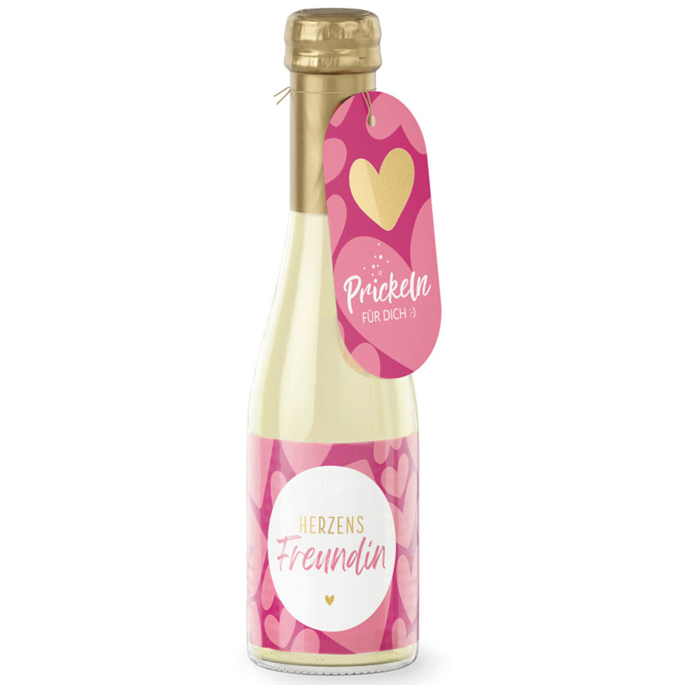 Sekt, Flasche, Herzen, Tag, Girlande