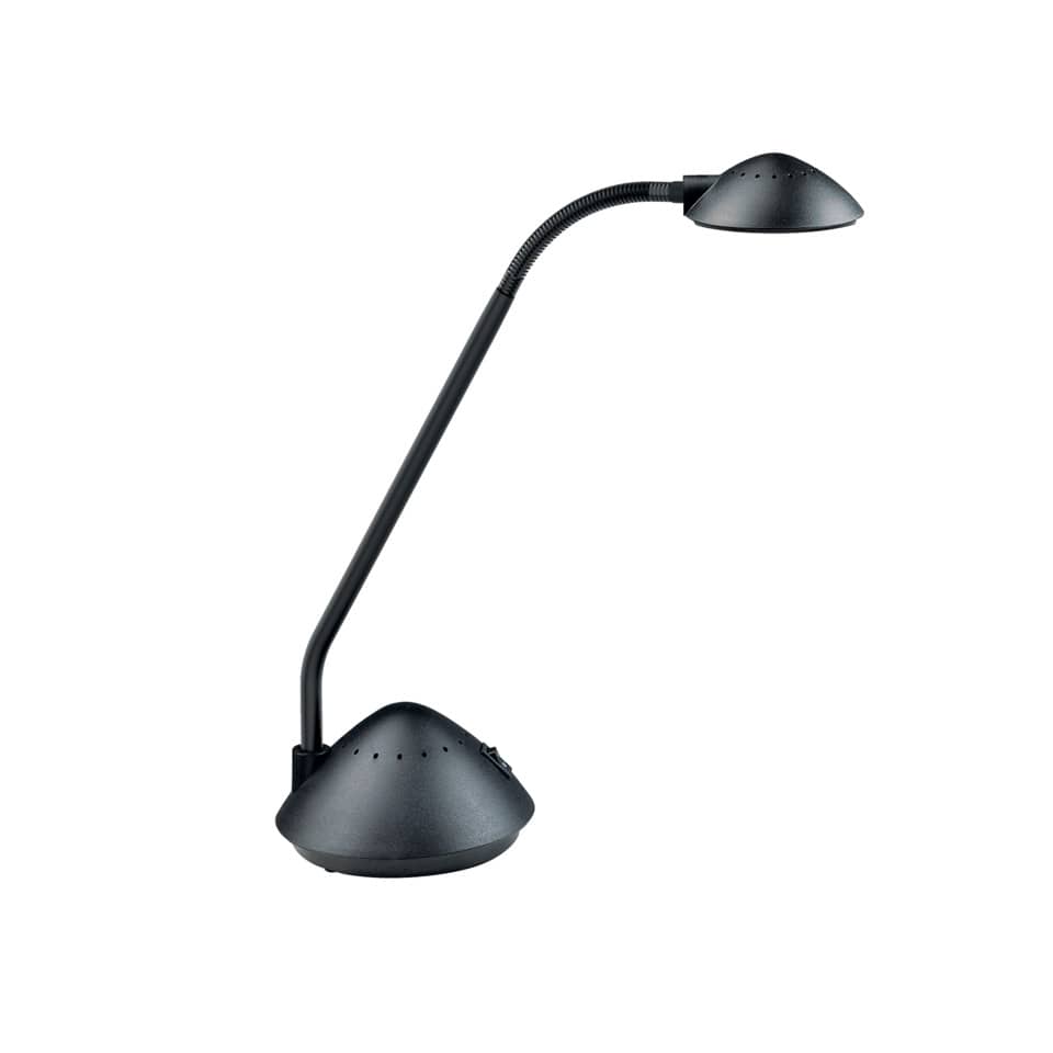 Tischlampe, Leseleuchte, Schwarz, flexible Leuchte, energiesparend