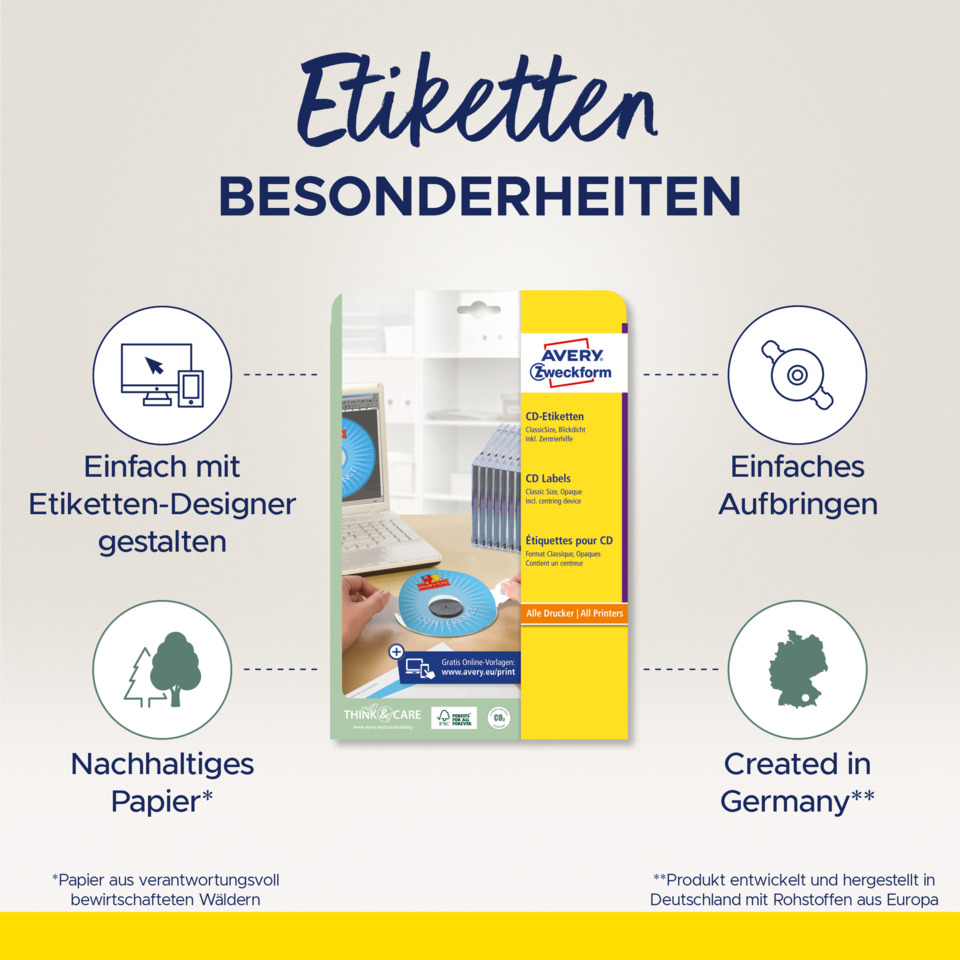 CD-labels, CD-etiketten, Etiketten, Kartenetiketten, Papieretiketten