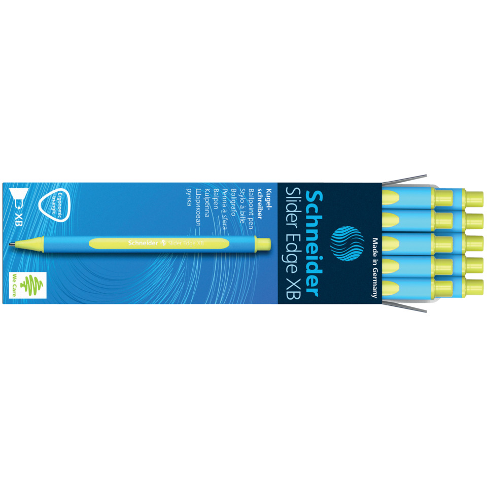 Schneider Slider Edge XB, Kugelschreiber, Gelstift, Blau, Schreibgerät