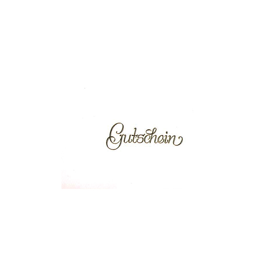 Gutschein, Schriftzug, Karte, Logo, Gutscheininhalt