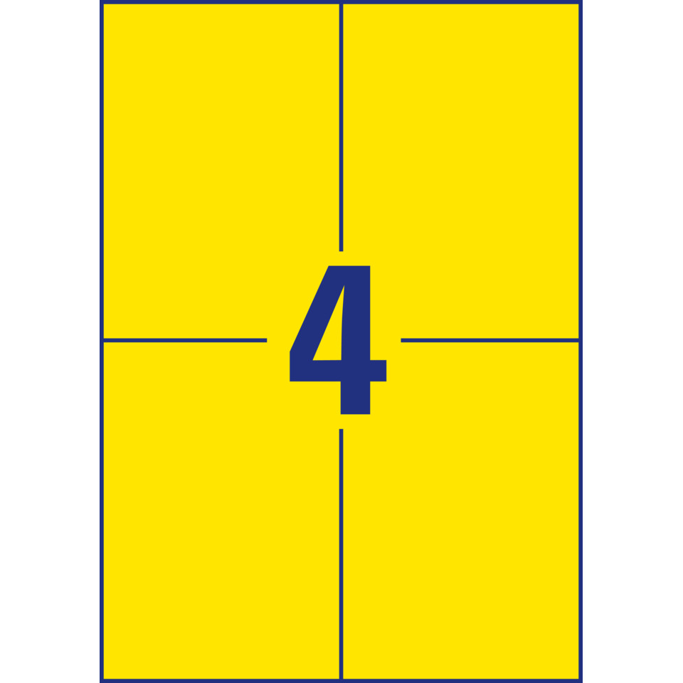gelb, quadratisch, 4, Banner, Linien