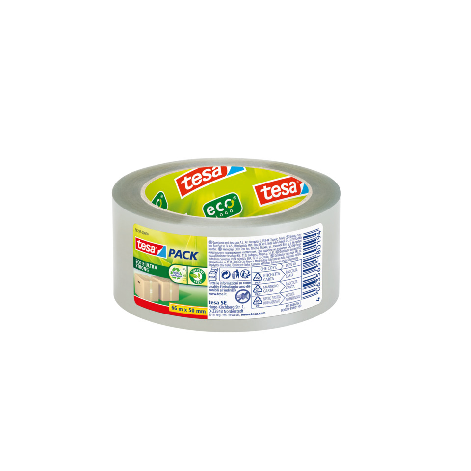Klebeband, Transparent, Rollenklebeband, Eco, TESA