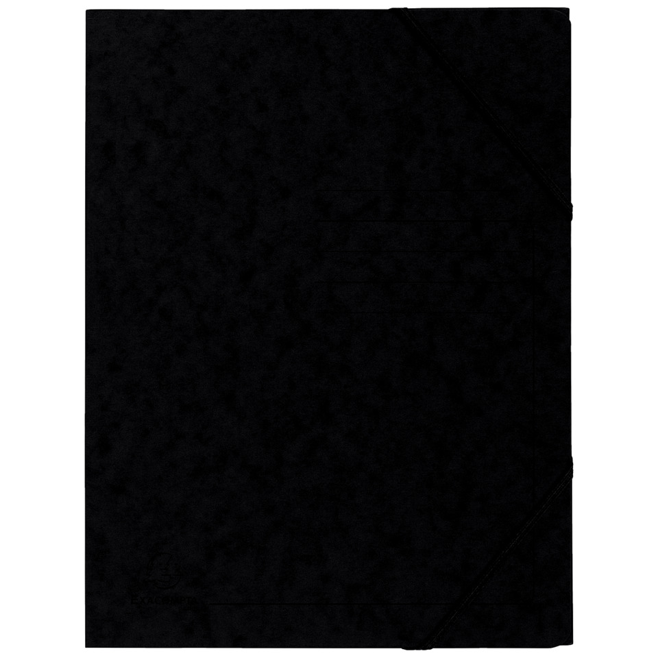 schwarz, Notizbuch, Folio, Umschlag, Dokumente