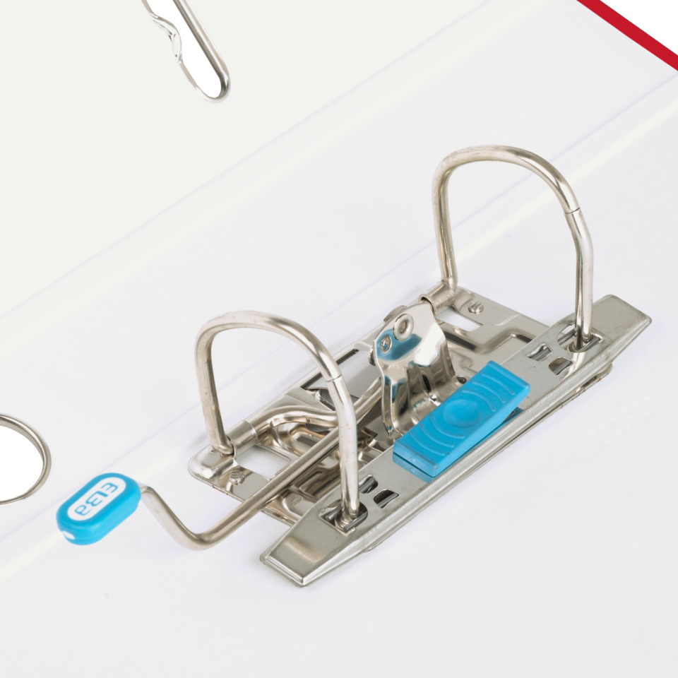 Binder, Lock, Padlock, Metal, Blue