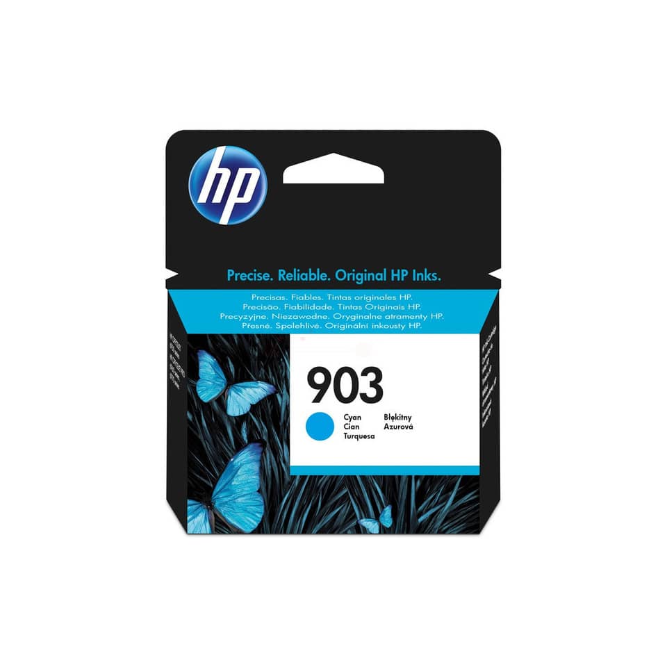 Tintenpatrone, HP Tintenpatrone, Cyan, 903, Original Tintenpatrone