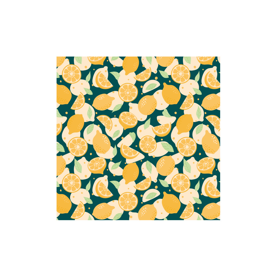 Zitrusfrucht, Zitrone, Zitronenmuster, Zitrusmotiv, Früchtepattern