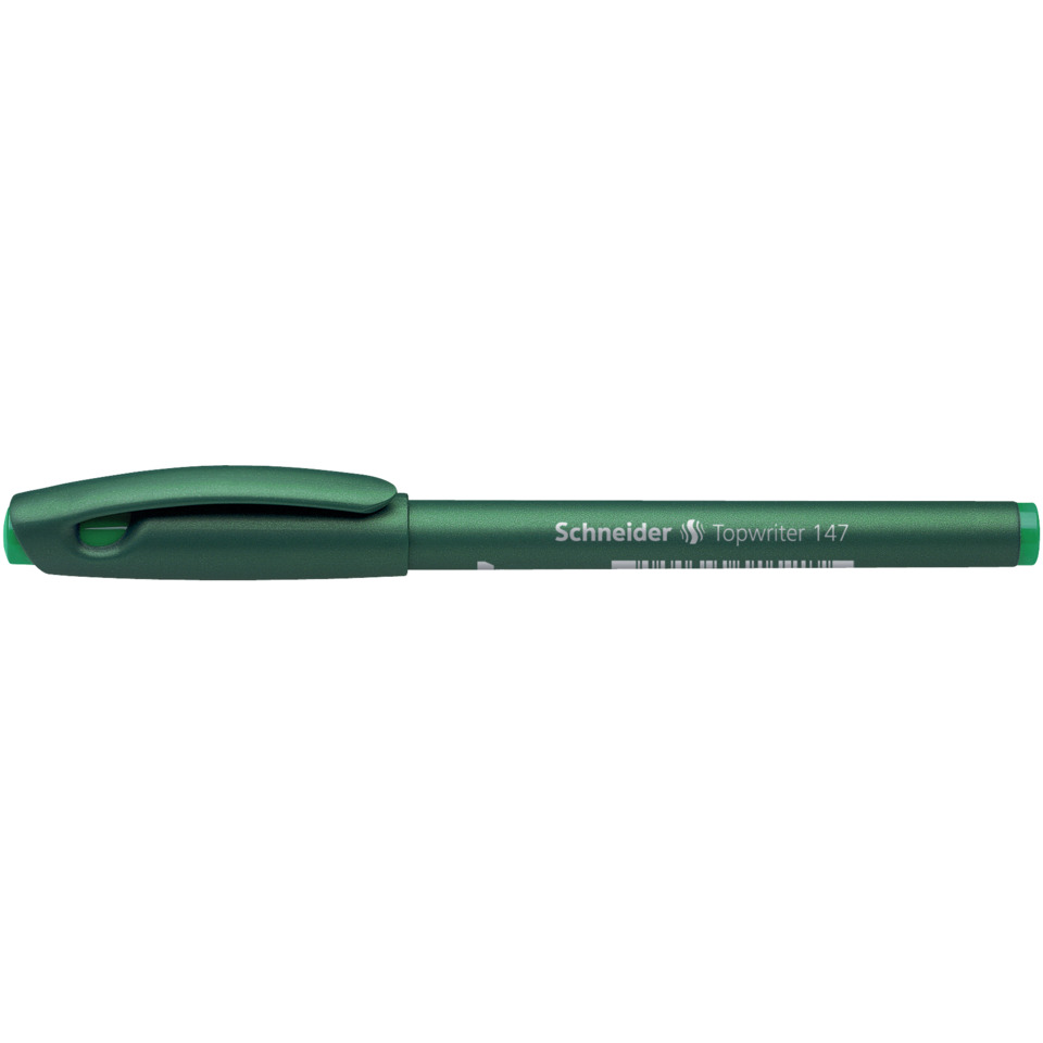 grüner Stift, Topwriter 147, Kugelschreiber, Grün, Clip-Metal