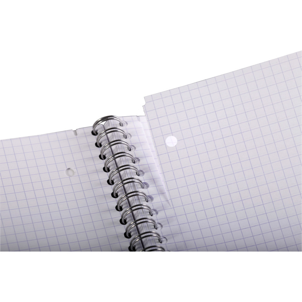 Spiralblock, Notizbuch, Spiralbindung, Kartonpapier, Linienraster