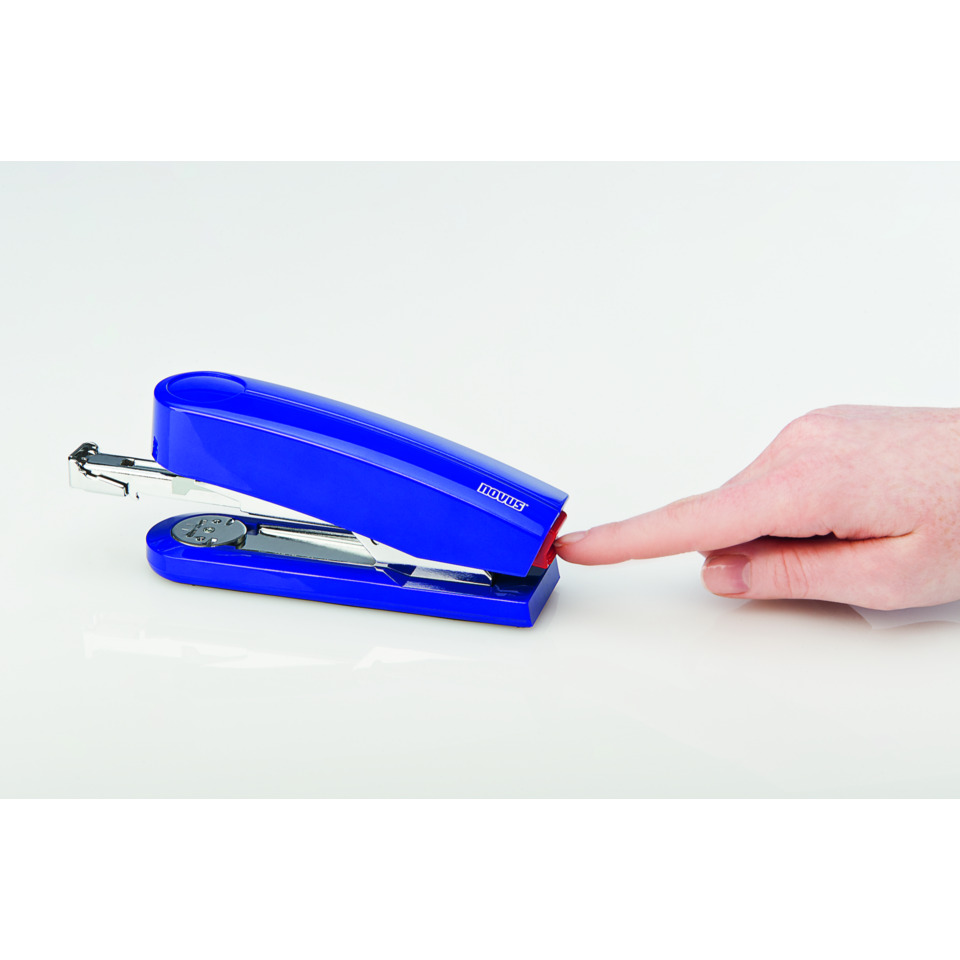 Klebestift, Stempel, Blau, Tragbare Heftmaschine, Fingerabdruckschutz