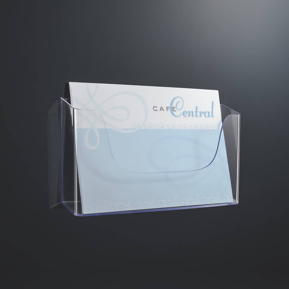 Ablagehalter, Visitenkartenhalter, Transparenter Organizer, Threading slot, Kartenhalter