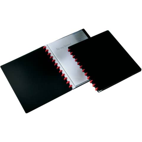 Sichtbuch DURALOOK® EASY, 20 Stück, DIN A4, schwarz DURABLE 2426 01