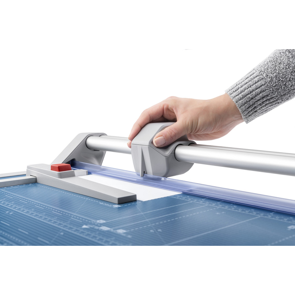 Schneidwerk, Trennstab, Schneidvorrichtung, Papierschneidemaschine, Rutschschutz