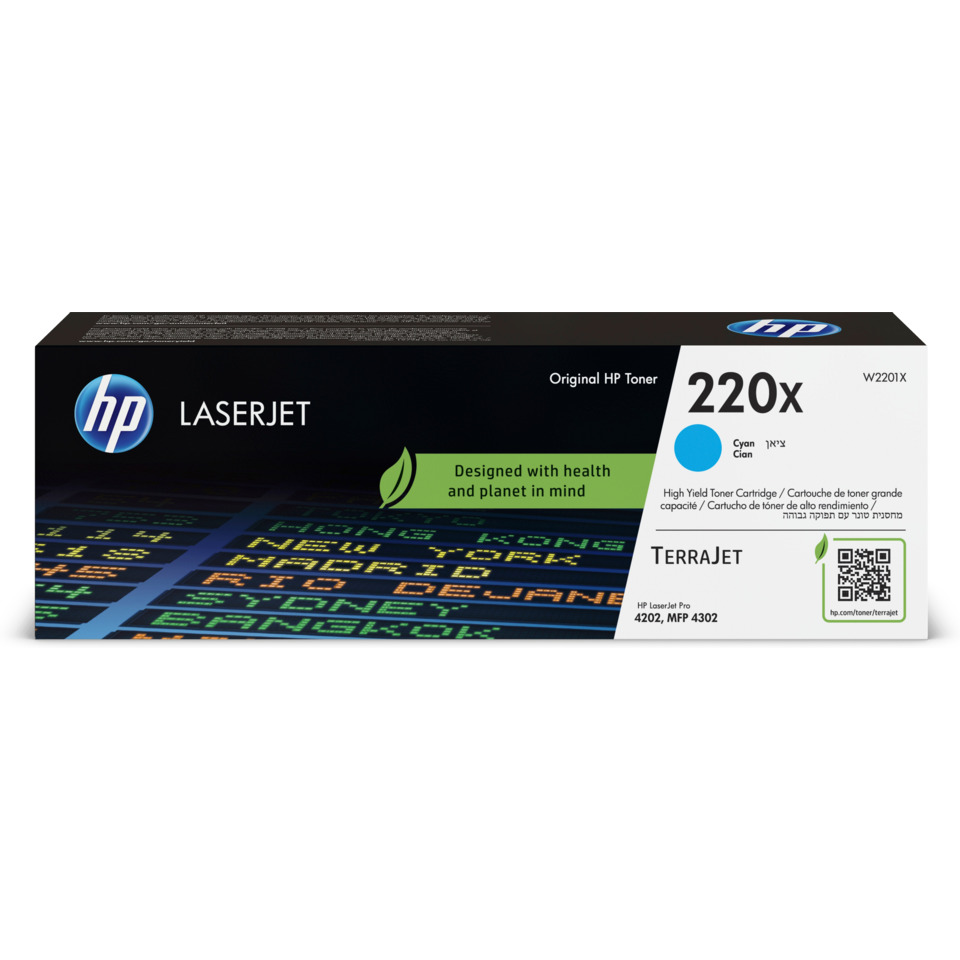 LaserJet, Toner, TerrAJet, 220x, Cyan