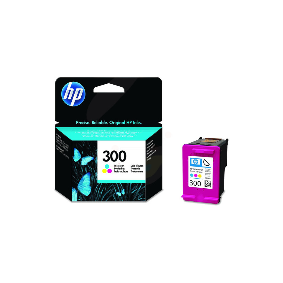 Tintenpatrone, HP Tintenpatrone, 300, Magenta/Color-Patrone, Druckerpatrone