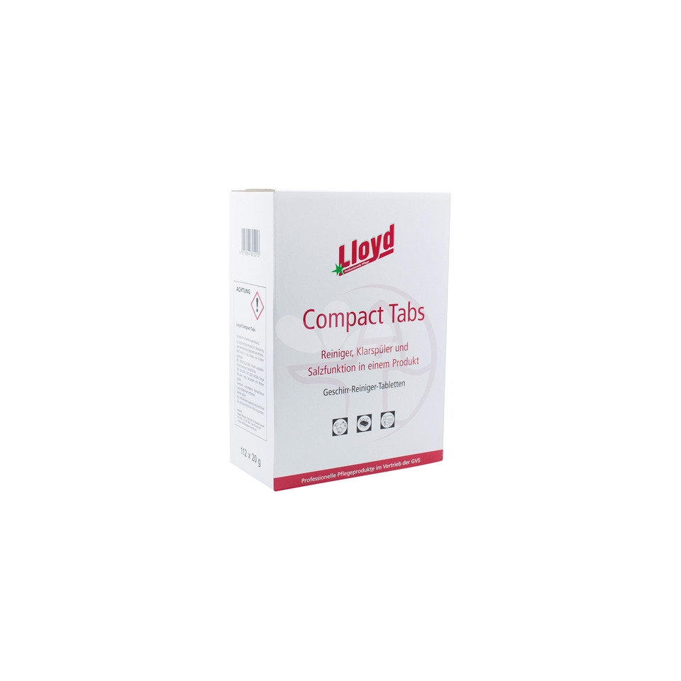 Compact Tabs, Tabletten, Reiniger, Salzfunktion, Produktbox