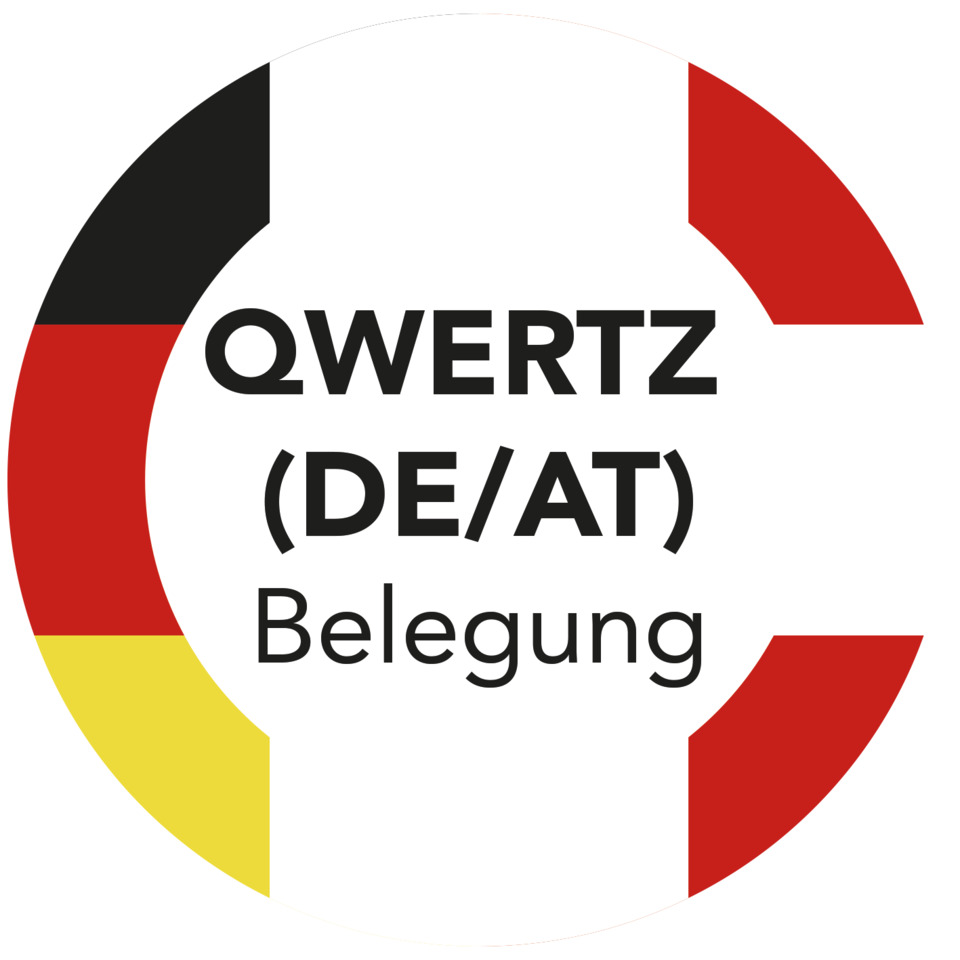 Belegung, Flagge, Kreis, deutsche Flagge, QWERTZ